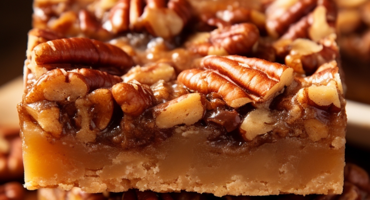 Toffee Pecan Dream Bars