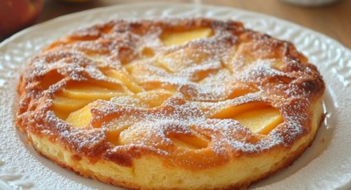 Gâteau aux pommes à la poêle!