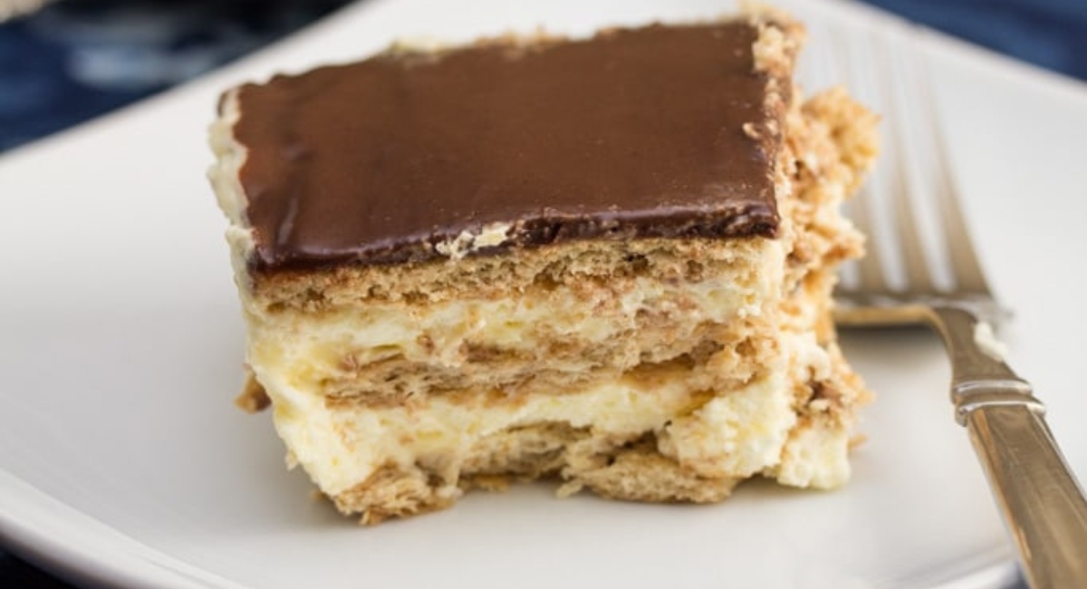 Receita de pavê de biscoito maizena