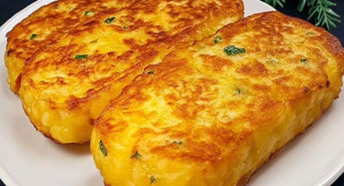 Basta misturar batatas e 2 ovos! A receita da minha avó que surpreendeu a todos!