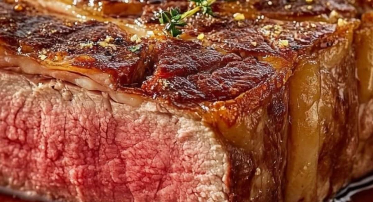 Côte de Bœuf au Four Facile et Cuite à la Perfection