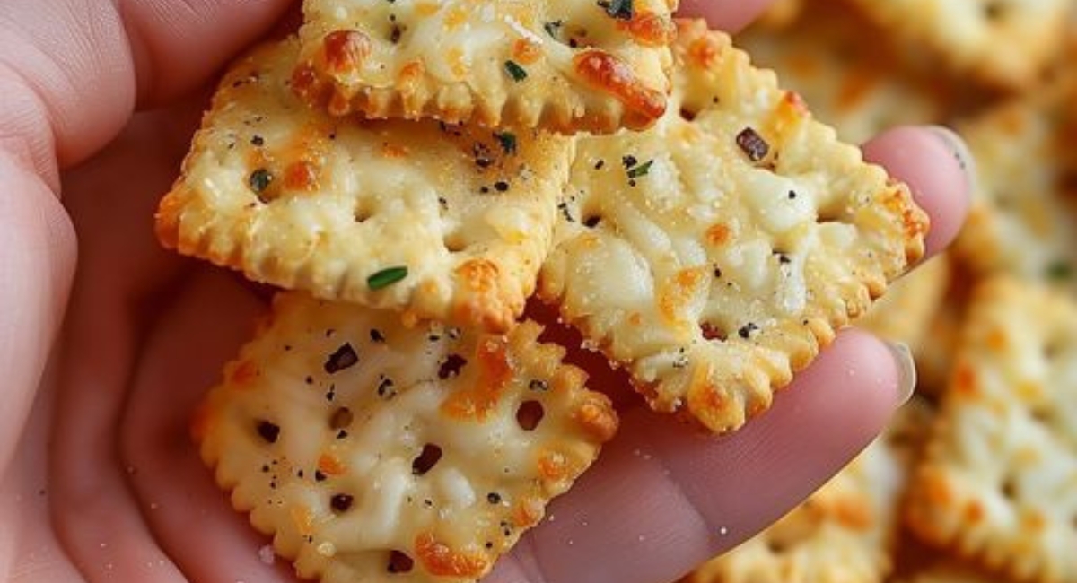 Garlic Bread Ritz Bits!