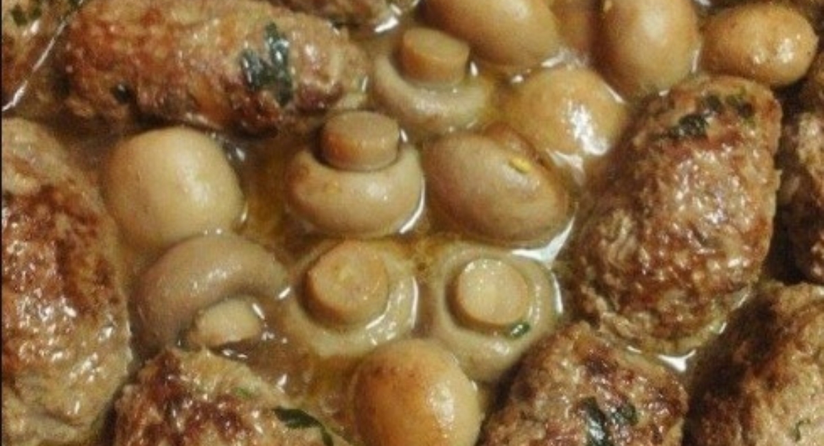 Boulettes de viande aux champignons
