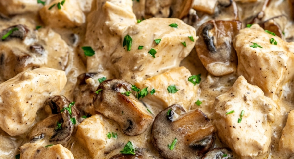 Chicken Mushroom Stroganoff