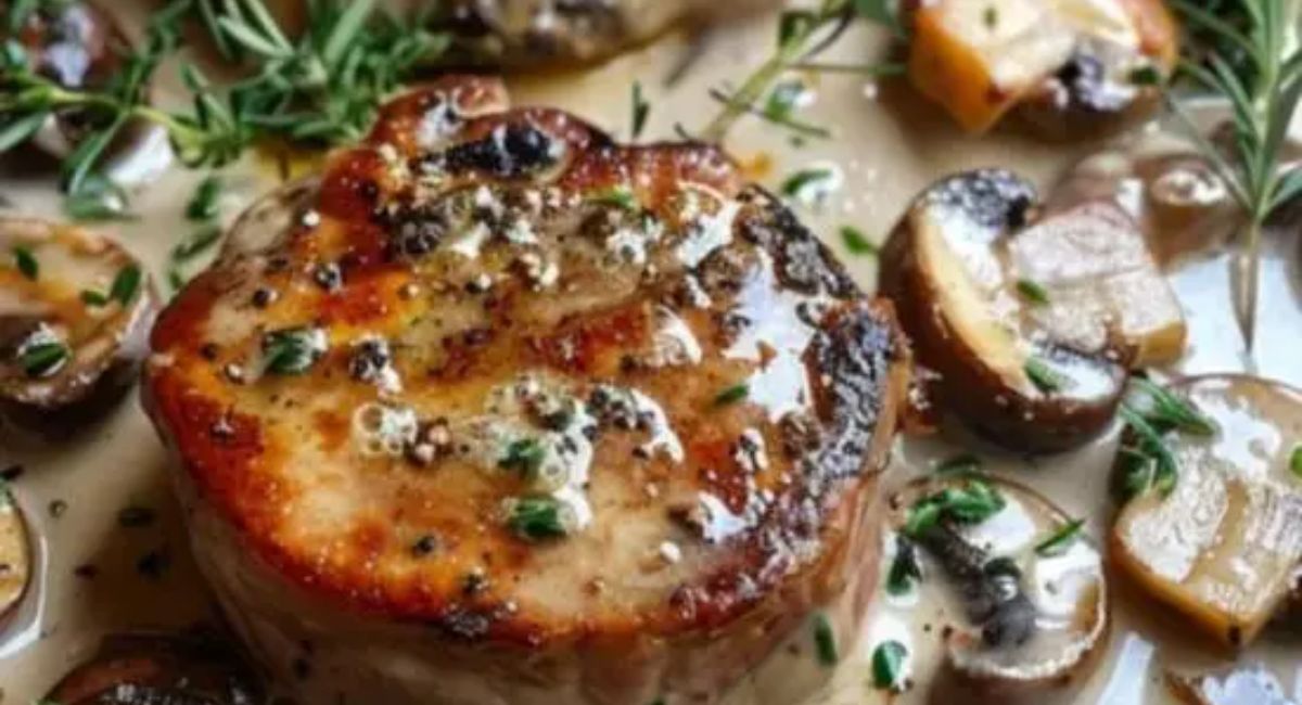 Filet Mignon au Boursin et Champignons : Une Recette Facile
