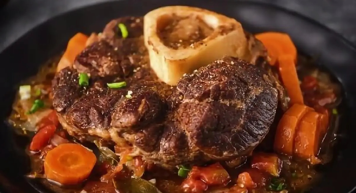Ossobuco na panela de pressão