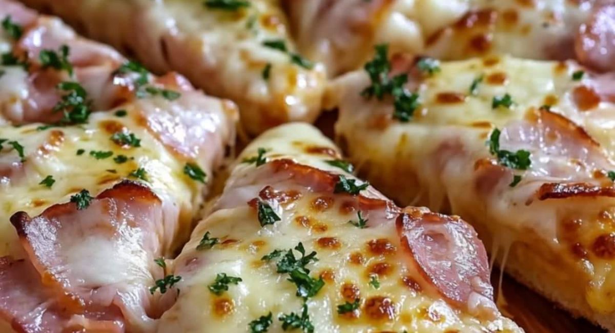 Croque-Monsieur Façon Pizza : Une Fusion Savoureuse entre Deux Classiques