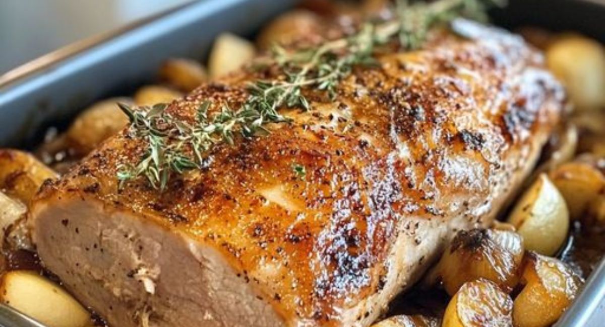 Baked Autumn Pork Roast