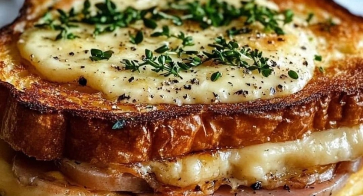 Croque-Madame au Jambon Emmental Light : Un Délice Léger et Gourmand