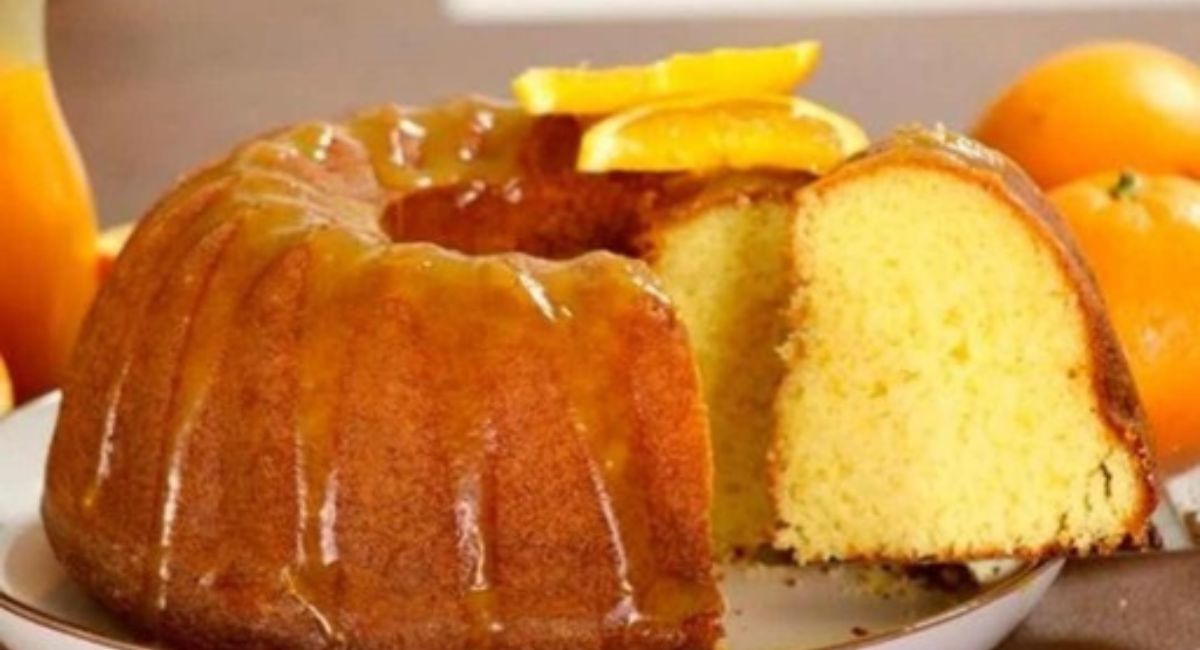 Bolo de Laranja Bem Fofinho