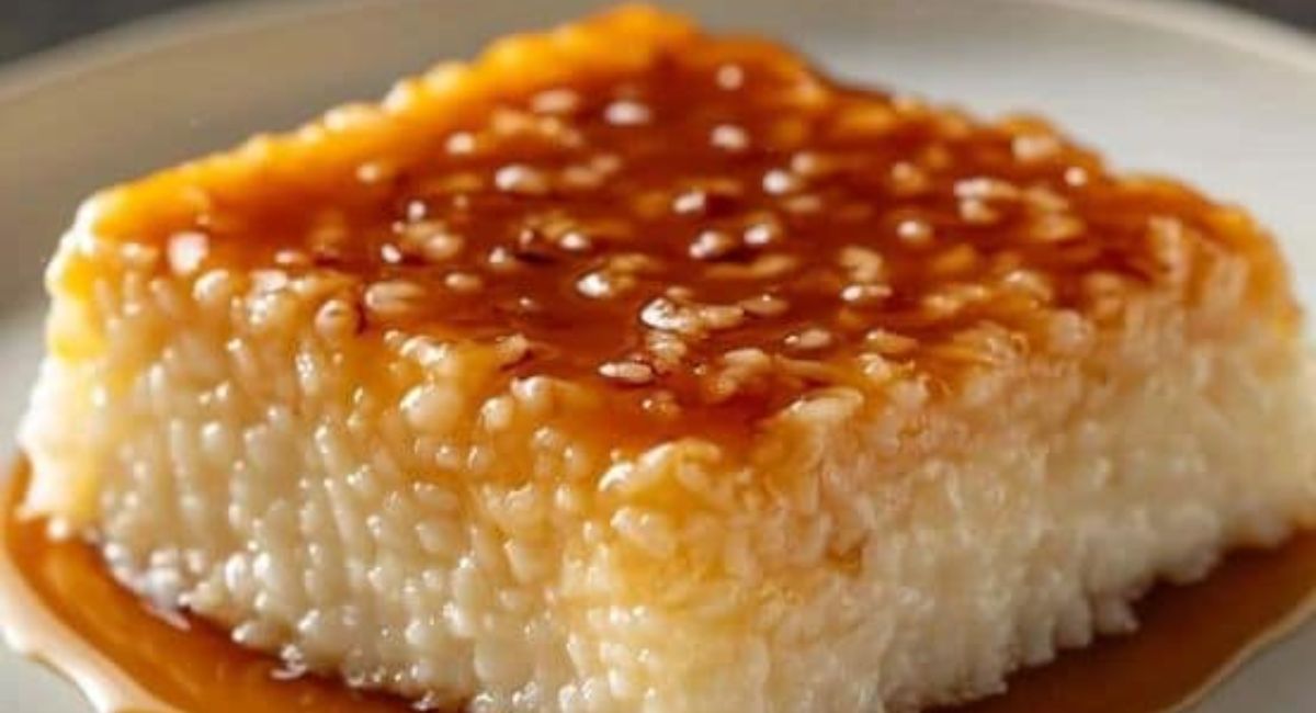 Gâteau de Riz au Caramel et Vanille à l’Ancienne
