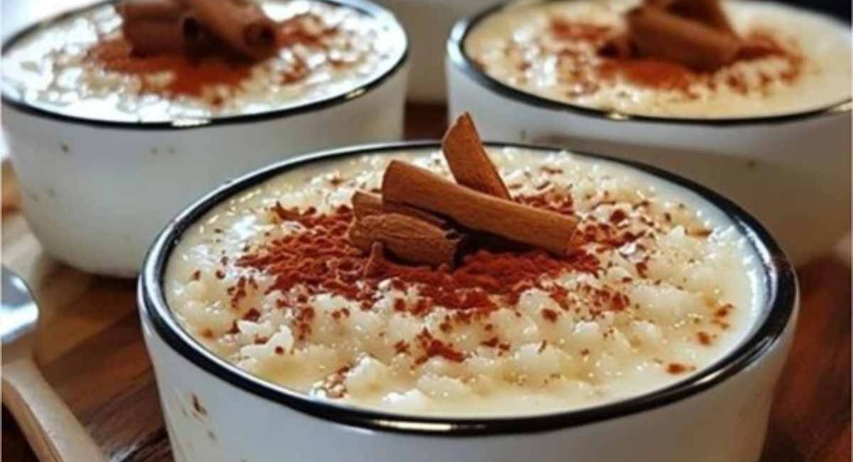 Arroz Doce Rápido da Vovó! Uma Sobremesa Tradicional deliciosa