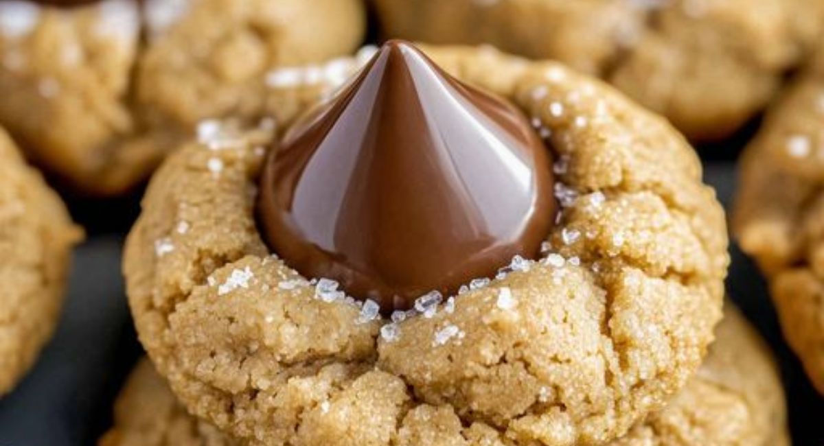 Peanut Butter Blossom Cookies