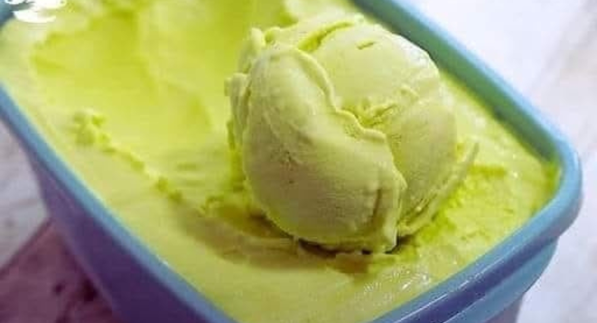 Sorvete de Abacate Super Cremoso
