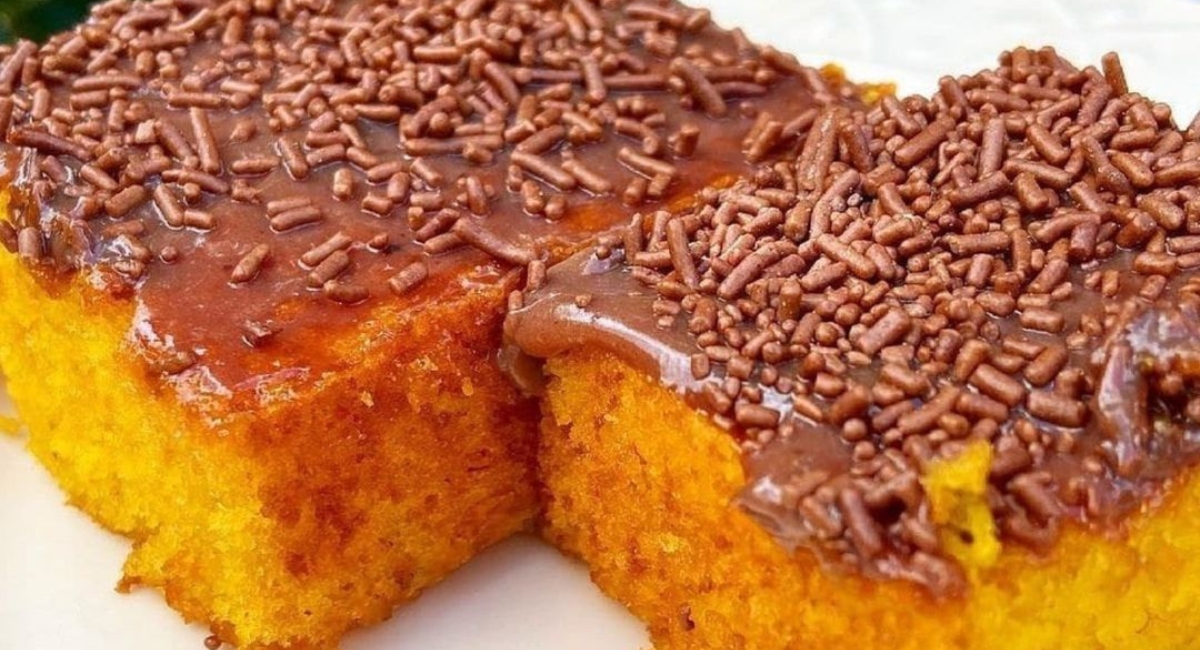 Bolo de Cenoura Super Delicioso