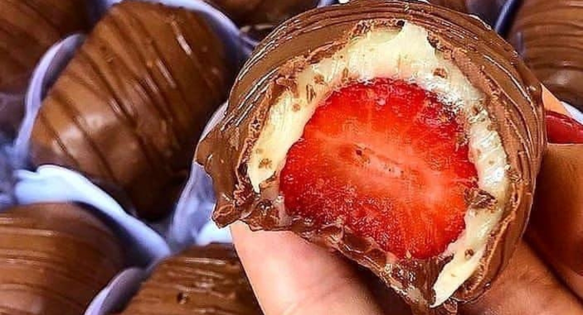 Bombom de Morango