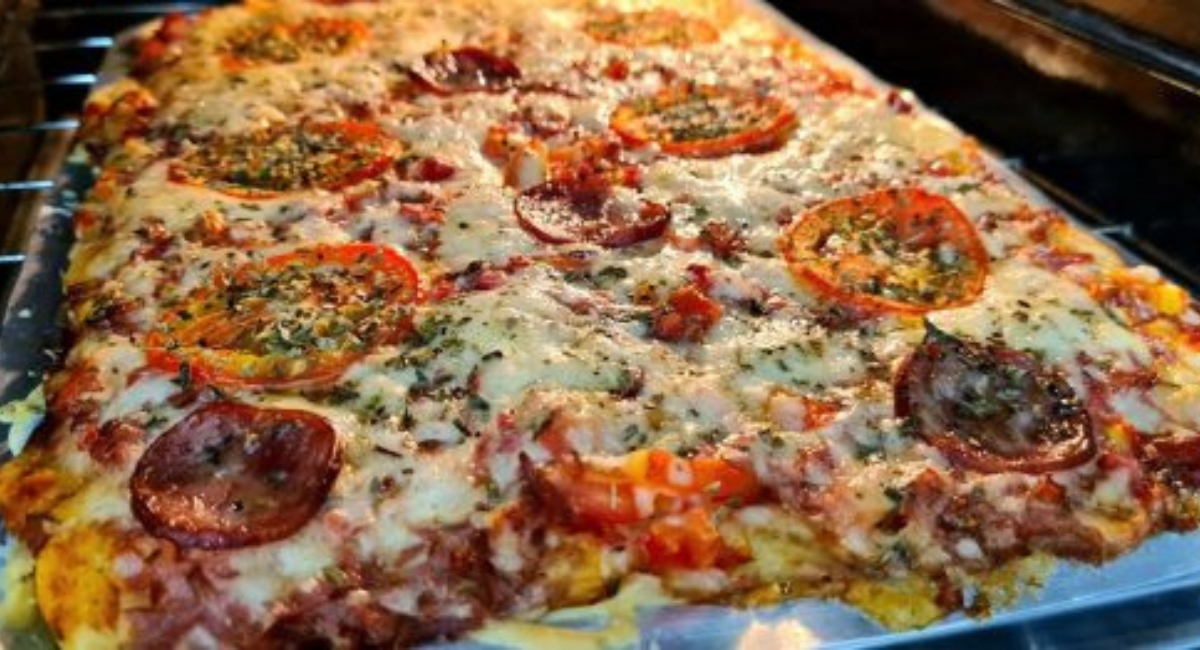 PIZZA mais FÁCIL que EXISTE DE LIQUIDIFICADOR! Sem BAGUNÇA NA COZINHA