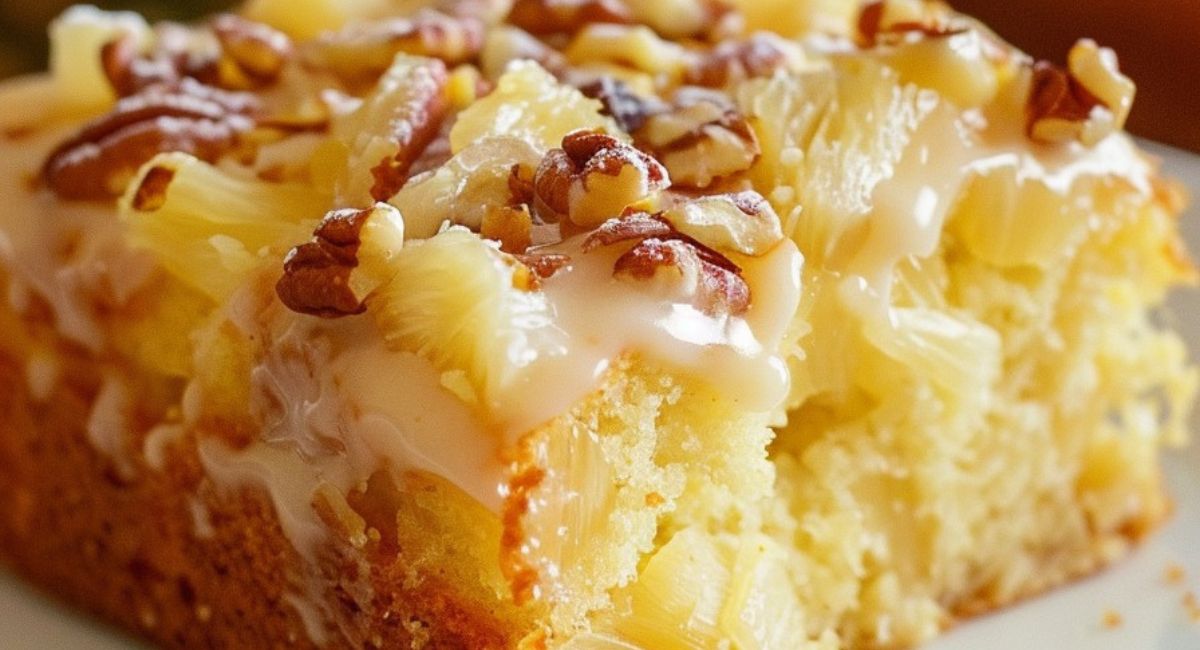 Easiest Pineapple Cake