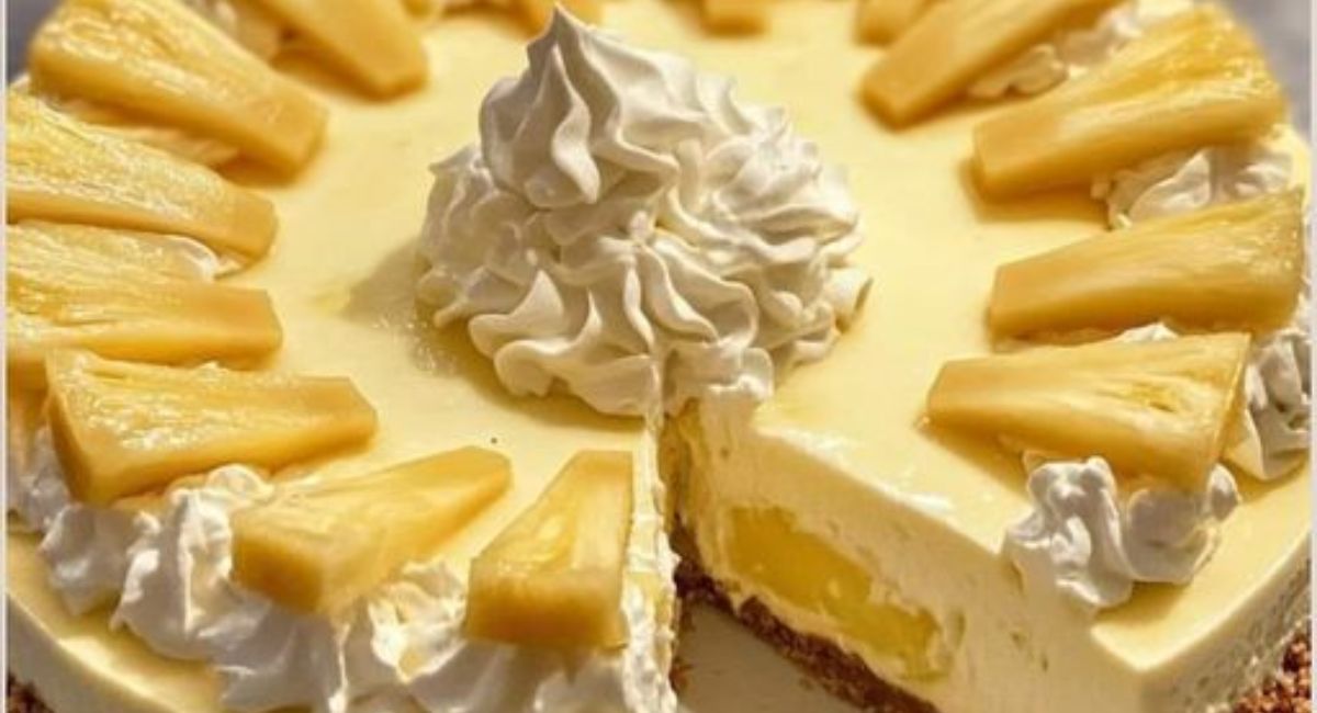 Tarta de Piña Fría: Un Delicioso Viaje a los Sabores Tropicales