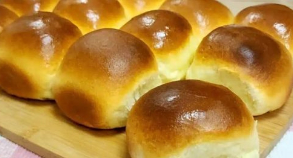Pão 2 leites fofinho e delicioso
