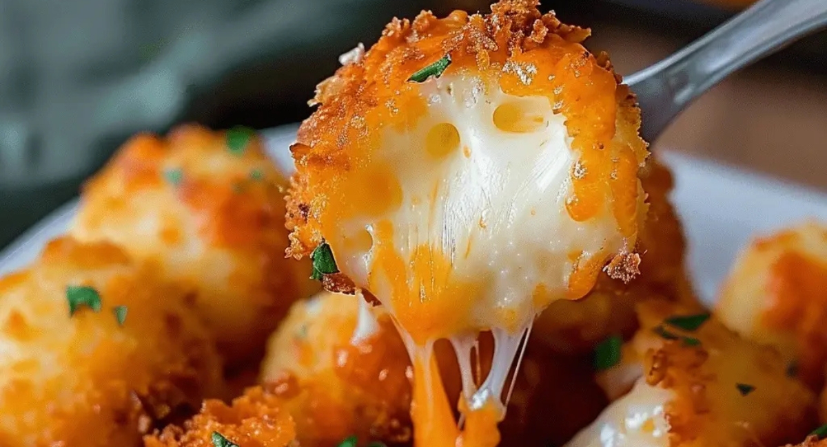 Homemade Fried Cheese Bites