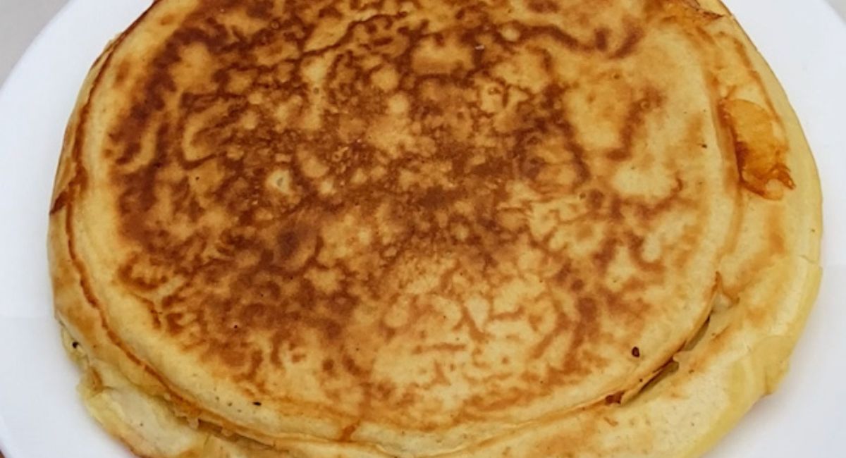 Panqueca recheada! Tão deliciosa que não sobrou nada
