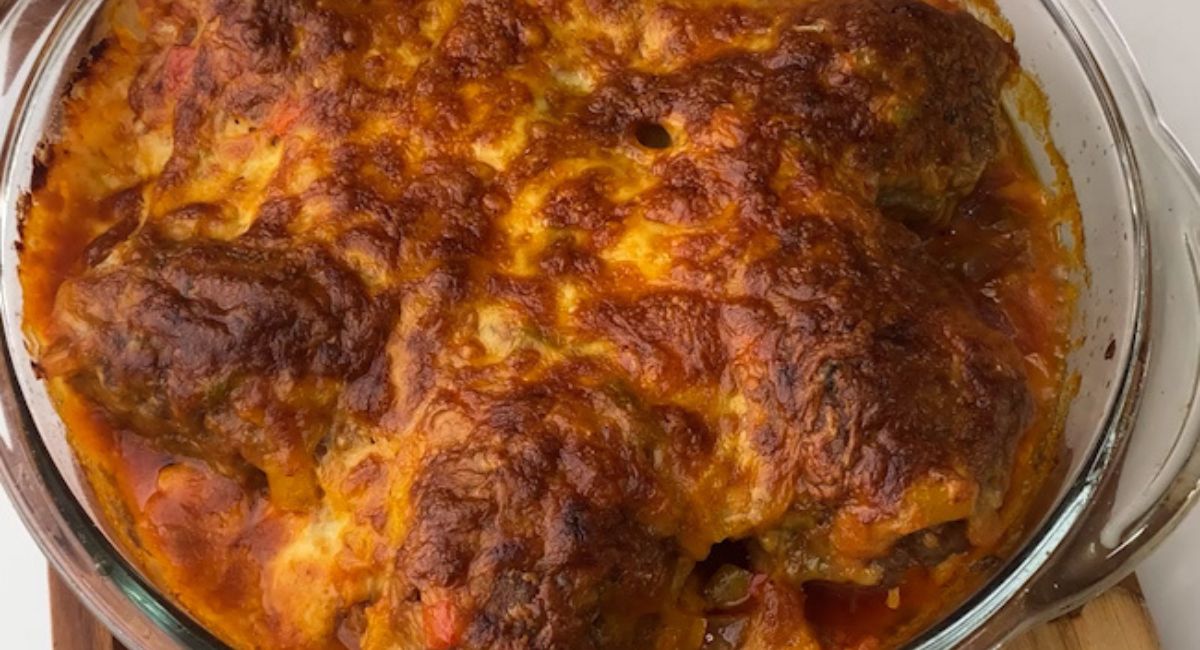 Delicioso e saudável! Não consigo parar de cozinhar esta receita de carne moída