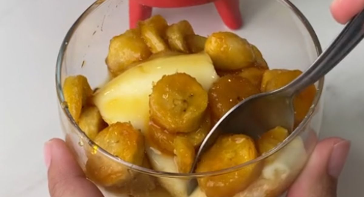 A sobremesa de banana que encantou todos os meus convidados!
