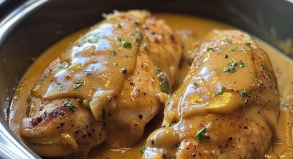 Slow Cooker Chicken and Gravy