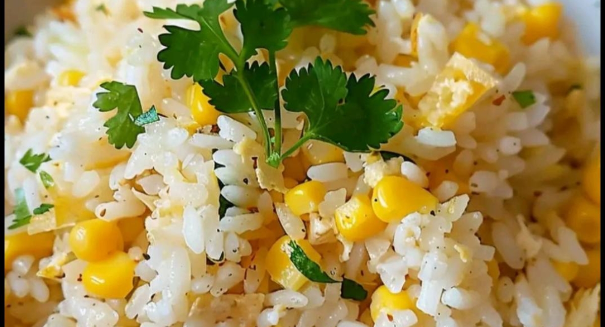 ARROZ BLANCO CON ELOTE