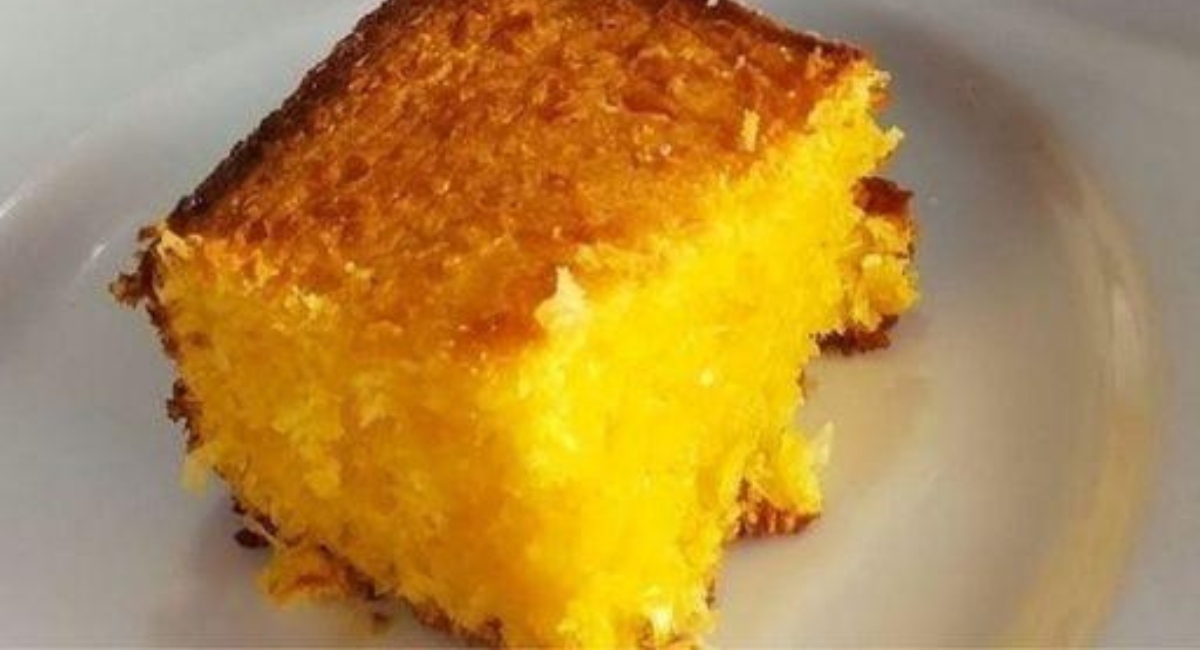 Bolo de milho da roça