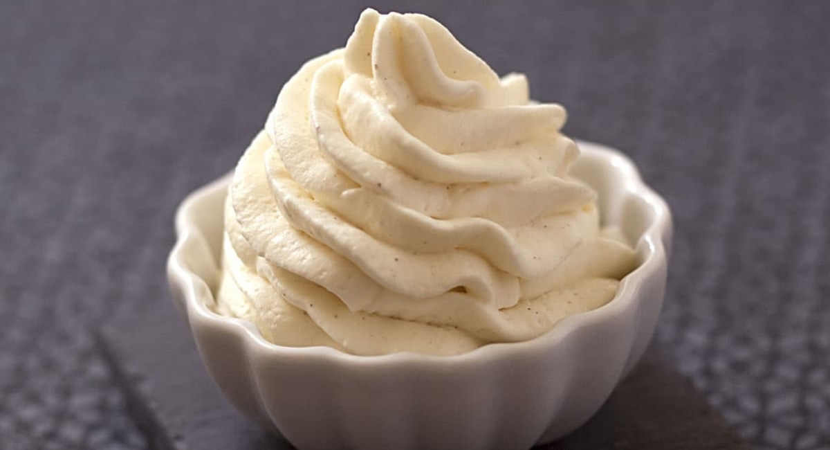 Crème Chantilly au Mascarpone