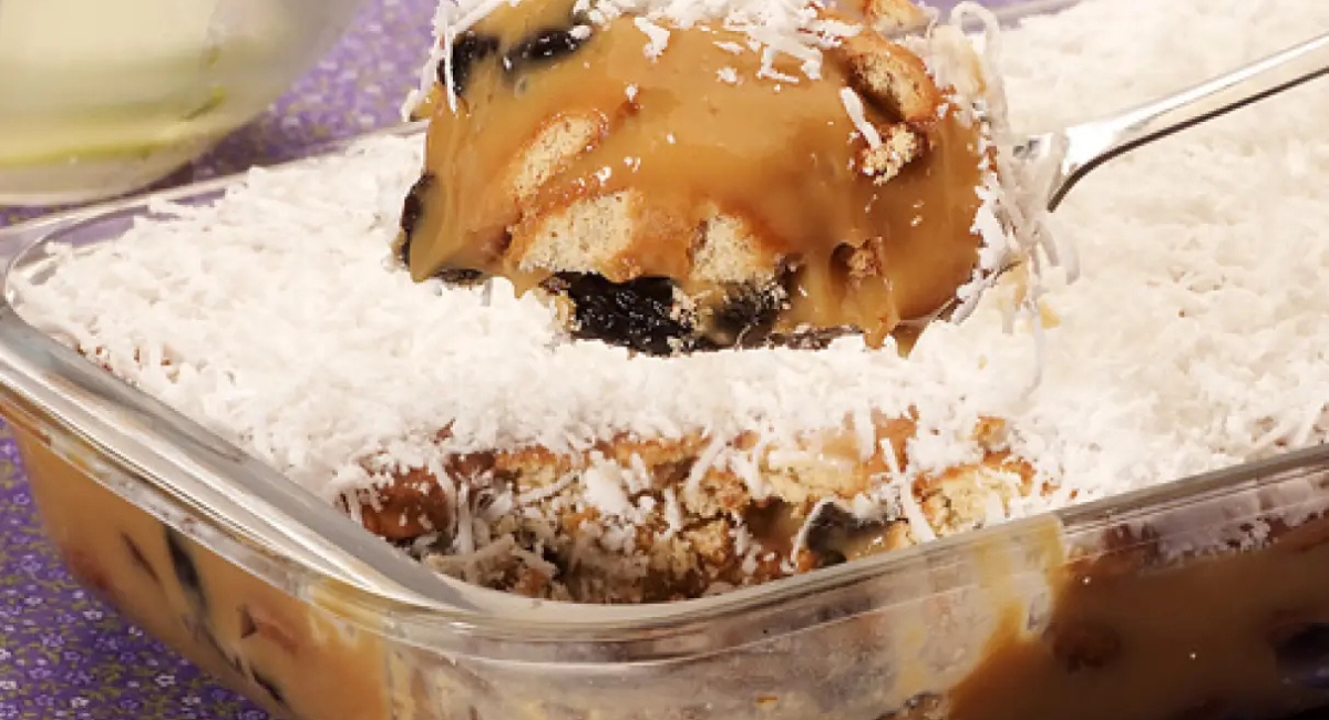 Pavê olho de sogra, quem disse que não da pra fazer sobremesa rápida e gostosa?
