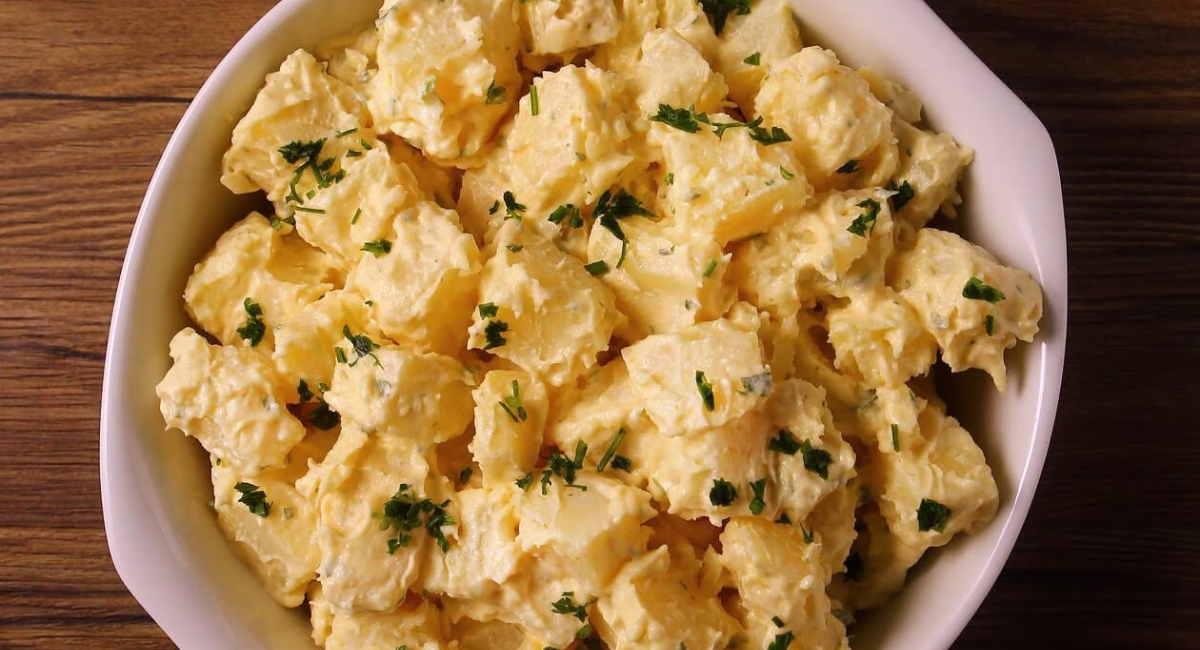 Salada de Batata com Maionese maravilhosa