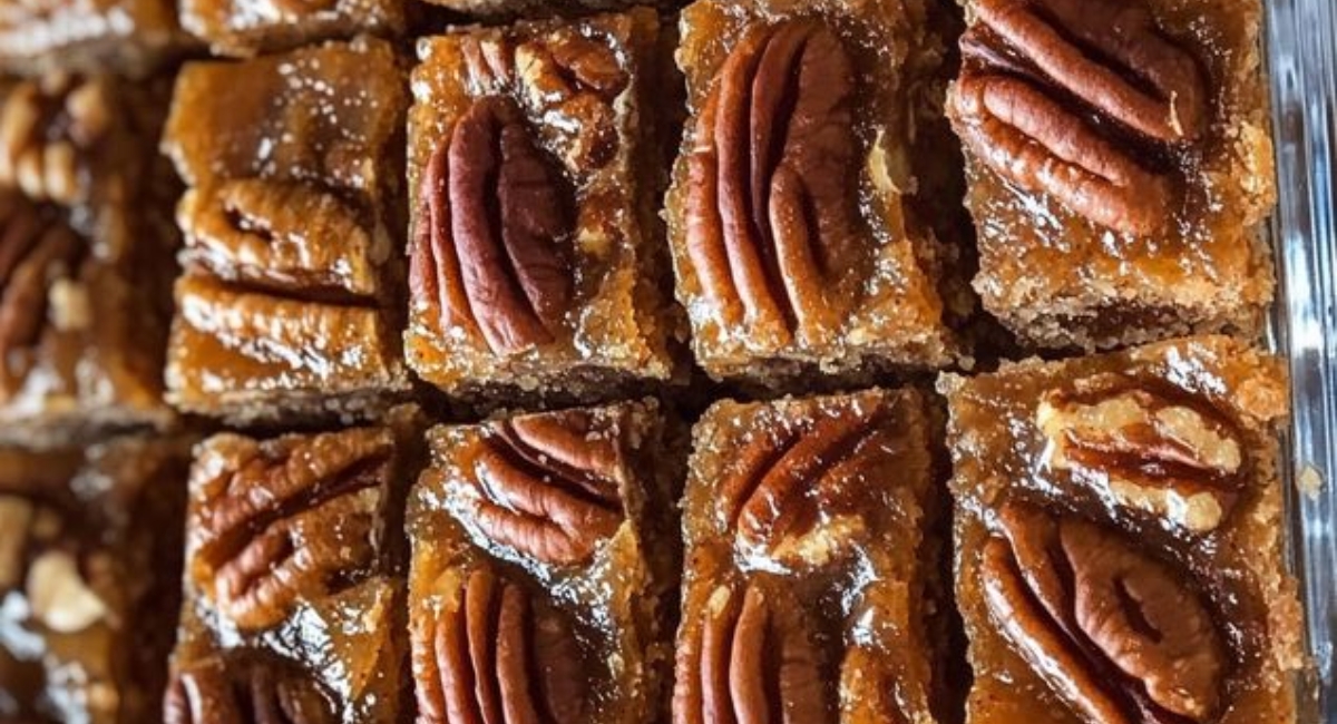 Pecan Bars Recipe |