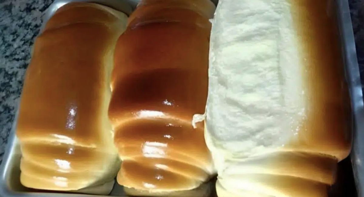 Pão caseiro que cresce bastante até no inverno e fica muito macio e fofinho