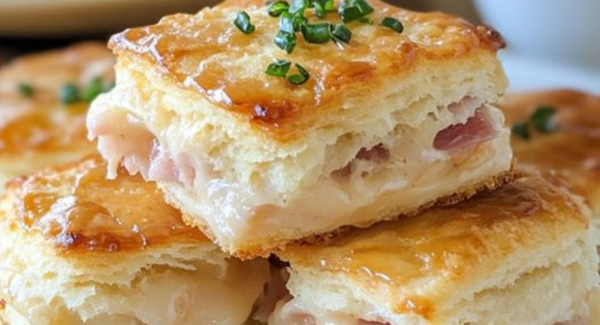 Honey Ham Biscuits