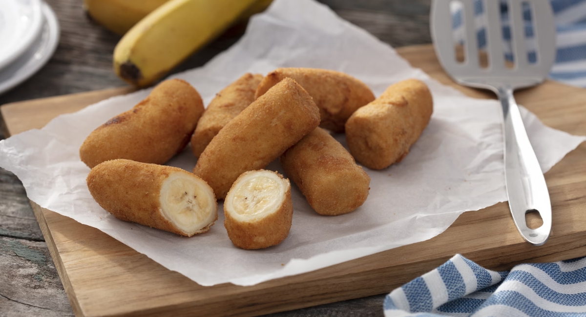 Segredo da banana à milanesa sequinha e gostosa que nem de restaurante