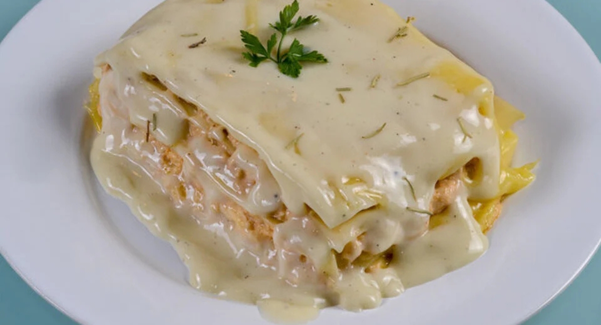 Lasanha de Frango ao Molho Branco