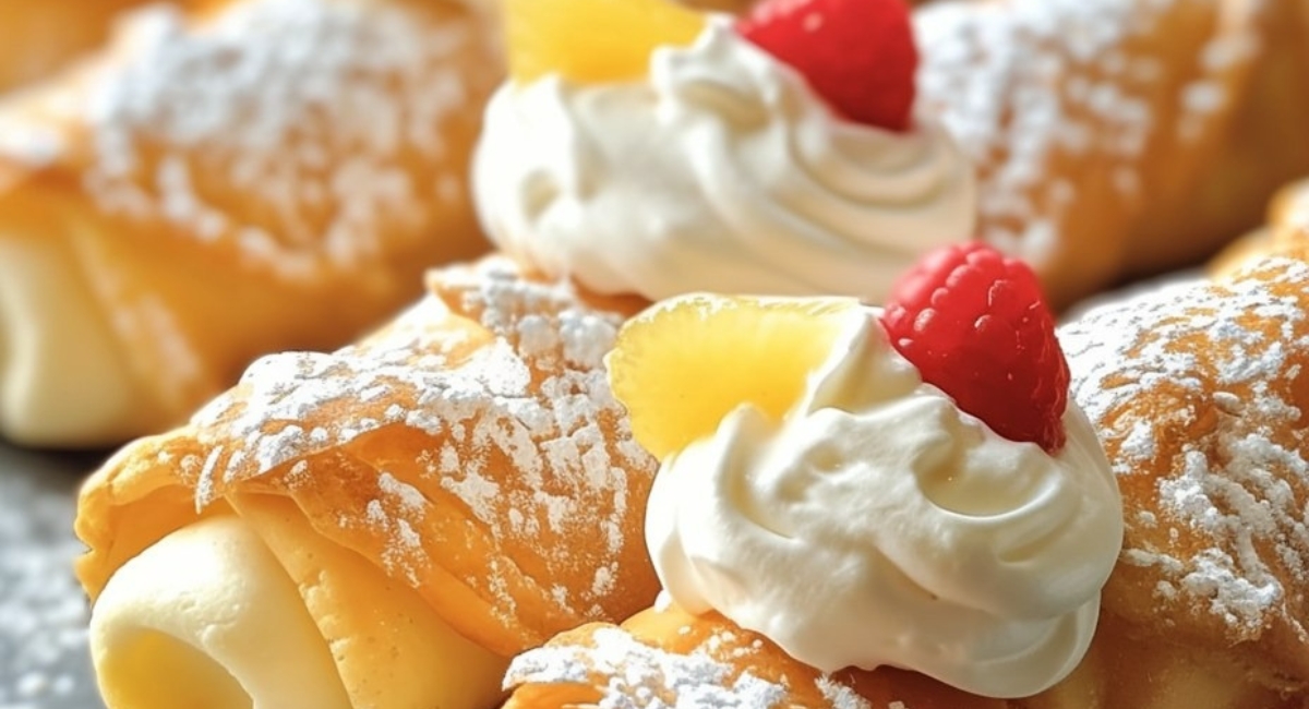  Zesty Lemon Meringue Pie Cannolis