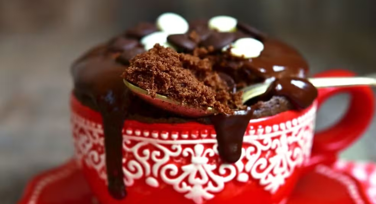 Mug Cake Nutella au Micro-ondes