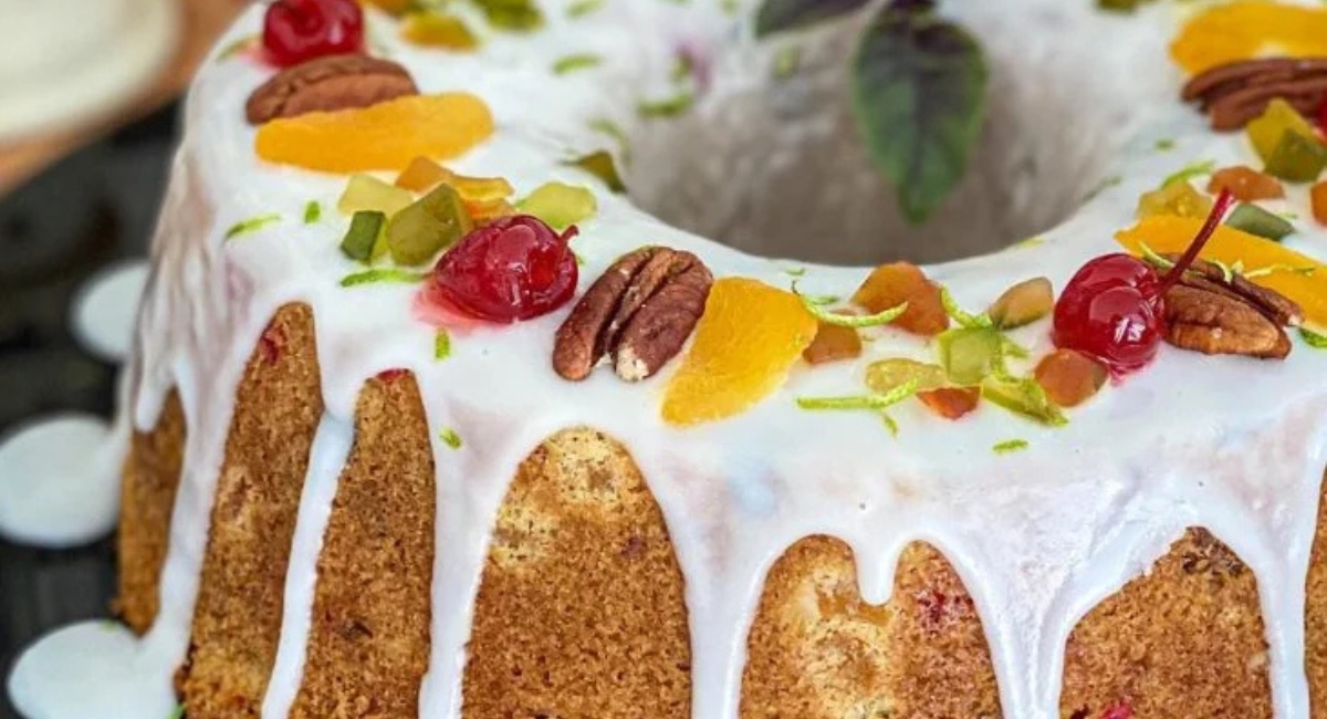 Bolotone de Natal: uma mistura perfeita de bolo com panetone que é uma delícia
