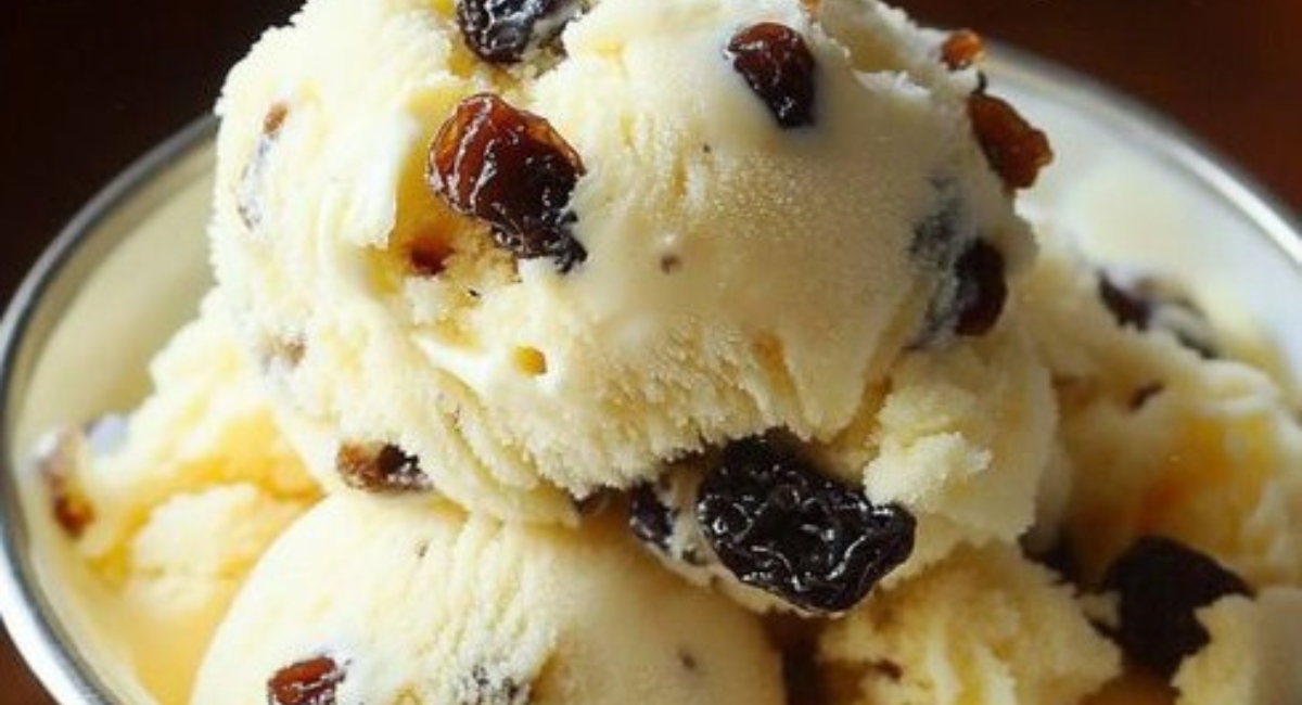 🍨 Glace rhum-raisin 🍇