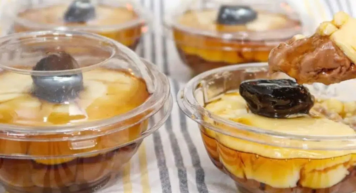 Creme Natalino no Pote: Uma sobremesa que rende bastante e é garantia de sucesso no Natal