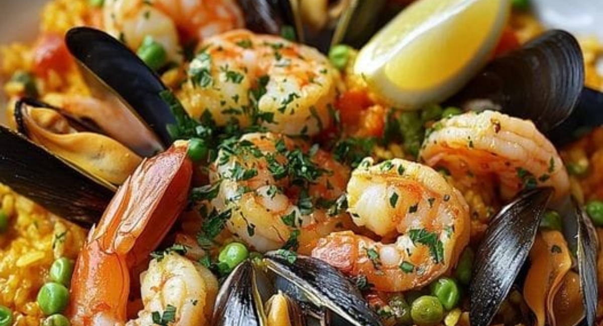 Recette de Paella Espagnole aux Fruits de Mer