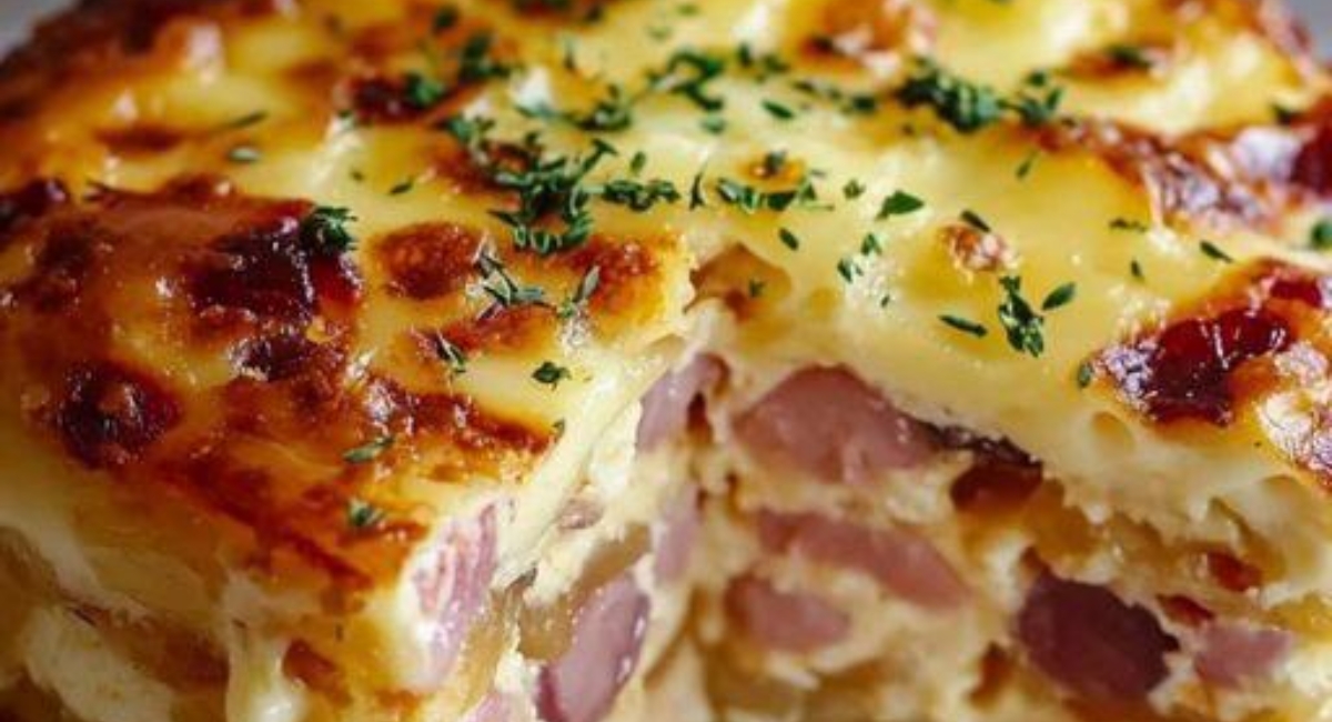 Cake au Jambon et au Gruyère Râpé