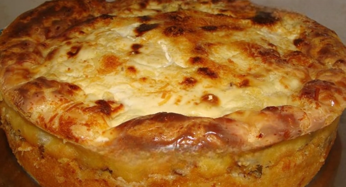 Torta de sardinha de liquidificador para qualquer ocasião