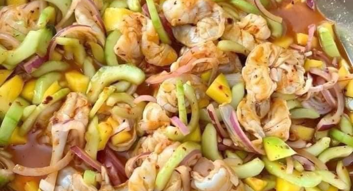 Receta Aguachile Mango Habanero 