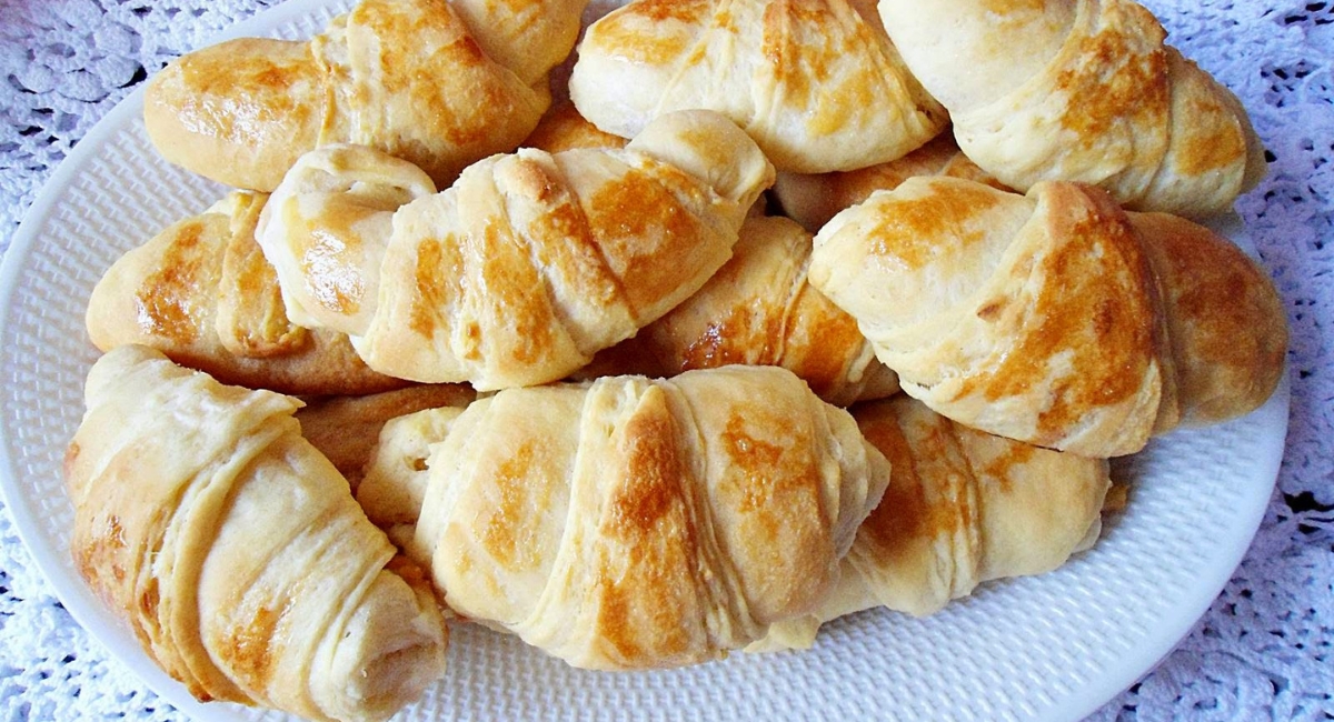 Pãozinho folhado para o café, o melhor que já fiz até hoje