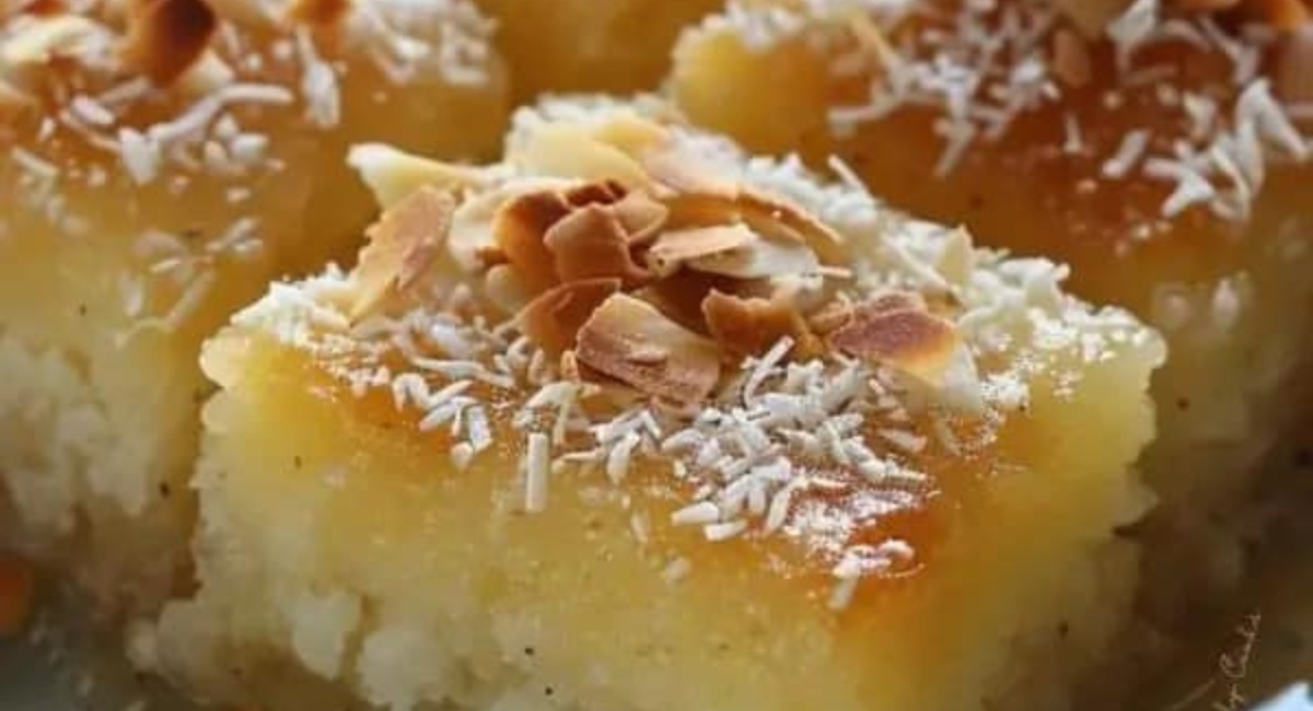 Basboussa à la Noix de Coco